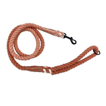 Bramble & Co Orange Twist Rope Lead