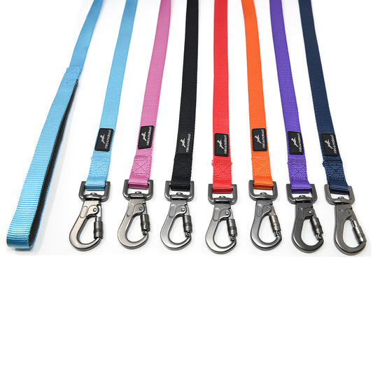 Miro & Makauri Assorted Carabiner Nylon Lead